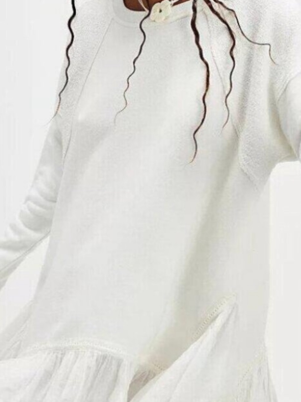 Free People Poet Pullover Asymmetrical Small NWT